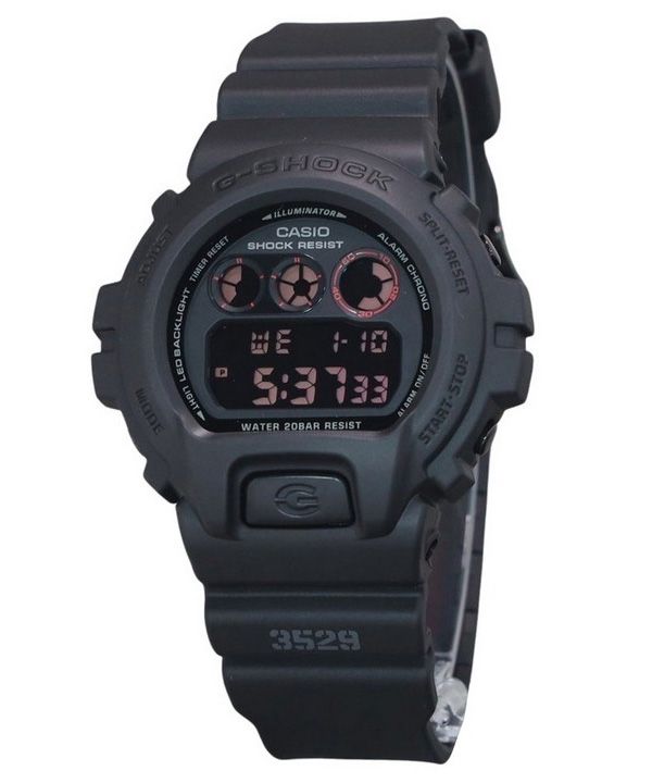 Reloj Casio G-Shock digital con correa de resina de cuarzo DW-6900UMS-1 200M para hombre