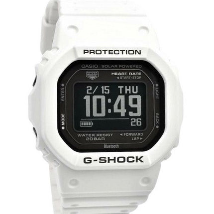 Reloj para hombre Casio G-Shock G-Squad Digital Smartphone Link Bluetooth Bio-Based Resin Solar DW-H5600-7 200M