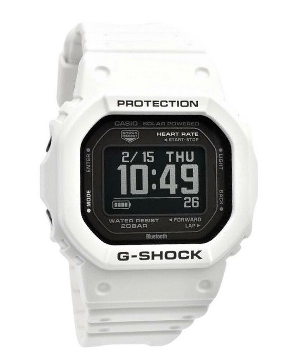 Reloj para hombre Casio G-Shock G-Squad Digital Smartphone Link Bluetooth Bio-Based Resin Solar DW-H5600-7 200M