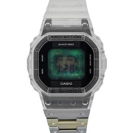 Reloj para hombre Casio G-Shock 40th Anniversary Edición limitada Digital Clear Remix Cuarzo transparente DWE-5640RX-7 200M