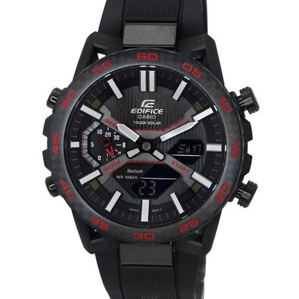 Casio Edifice Sospensione Enlace móvil Analógico Digital Solar ECB-2000PB-1A 100M Reloj para hombre