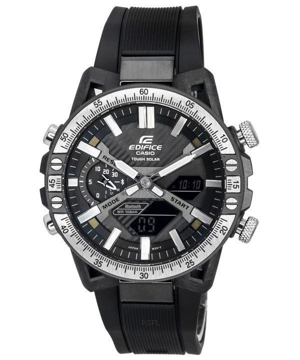 Casio Edifice Sospensione Automotive Toolkit Diseño inspirado Serie Tough Solar ECB-2000TP-1A 100M Reloj para hombre