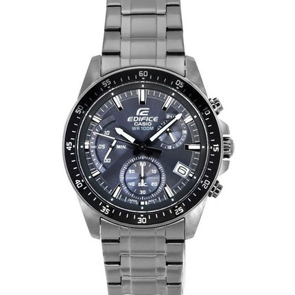 Reloj para hombre Casio Edifice Standard cronógrafo analógico con esfera negra y cuarzo EFV-540DC-1C 100M