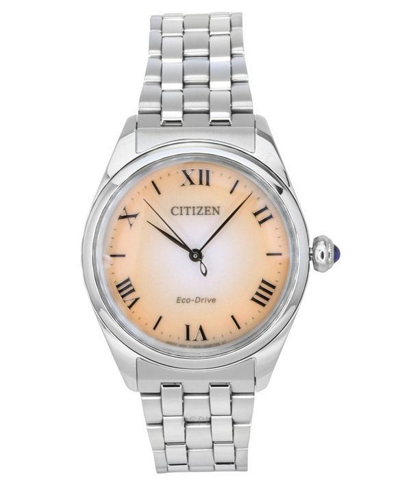 Reloj Citizen L Eco-Drive EM1140-80X para mujer, de acero inoxidable y esfera de cobre