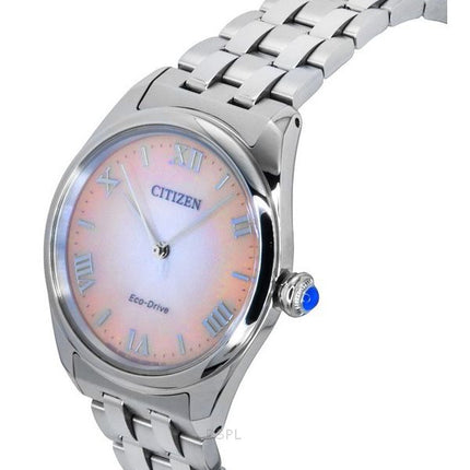 Reloj Citizen L Eco-Drive EM1140-80X para mujer, de acero inoxidable y esfera de cobre