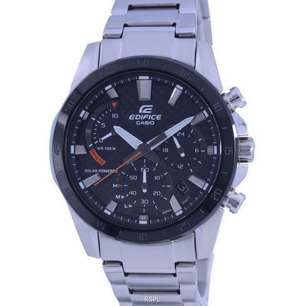 Reloj Casio Edifice Cronógrafo Analógico Solar EQS-930DB-1A EQS930DB-1 100M para hombre