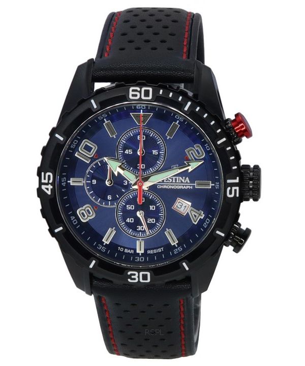 Festina Sport Cronógrafo Esfera azul Cuarzo F20519-2 F205192 100M Reloj para hombre