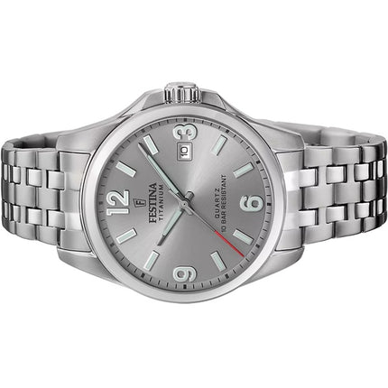 Reloj Festina de cuarzo con esfera gris titanio F20696-2 100M para hombre