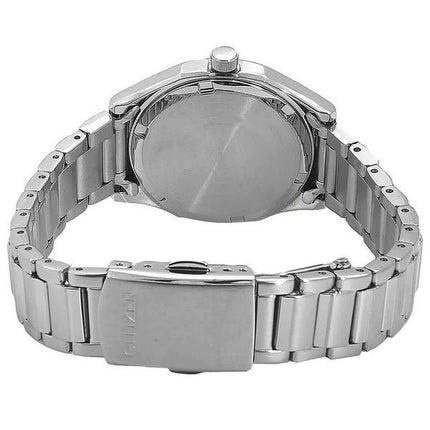 Reloj Citizen Eco-Drive de acero inoxidable con esfera plateada FE2110-81A 100M para mujer