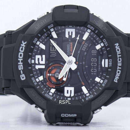 Reloj Casio G-Shock GRAVITYMASTER doble Sensor GA-1000-1A varonil