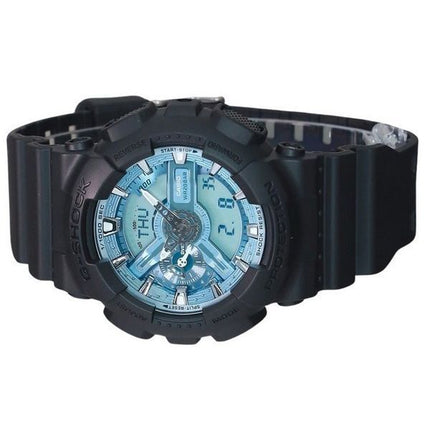 Reloj Casio G-Shock analógico digital con correa de resina y esfera azul océano de cuarzo GA-110CD-1A2 200M para hombre