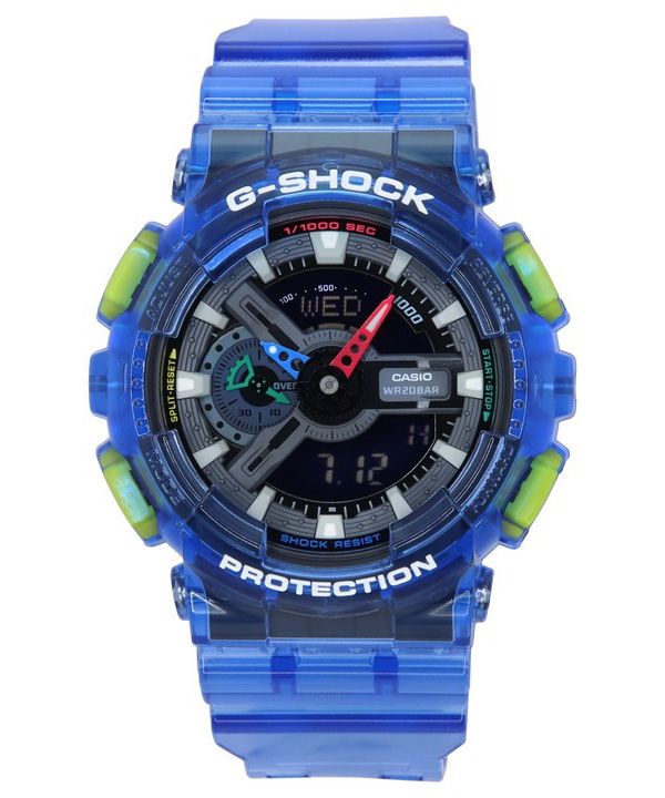 Casio G-Shock Analógico Digital Joy Topia Serie Cuarzo translíºcido GA-110JT-2A 200M Reloj para hombre