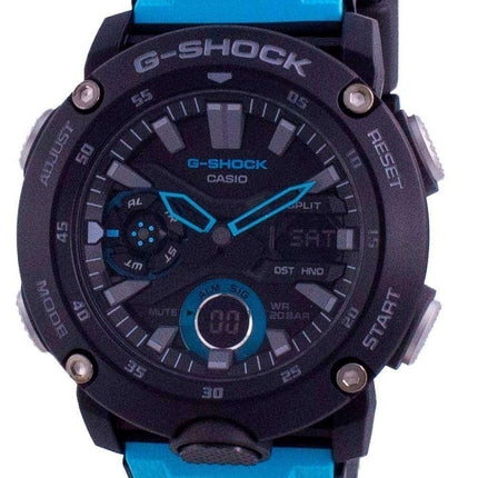 Reloj para hombre Casio G-Shock Standard Analog Digital Carbon Core Diver&#39,s GA-2000-1A2 GA2000-1A2 200M