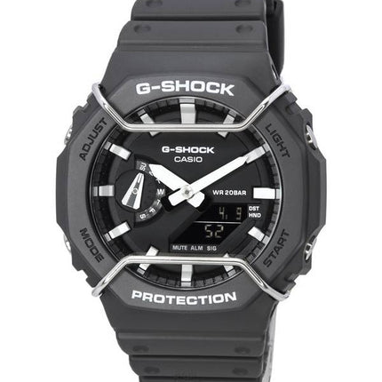 Casio Tone-on-Tone G-Shock analógico digital esfera negra cuarzo GA-2100PTS-8A GA2100PTS-8 200M Reloj para hombre