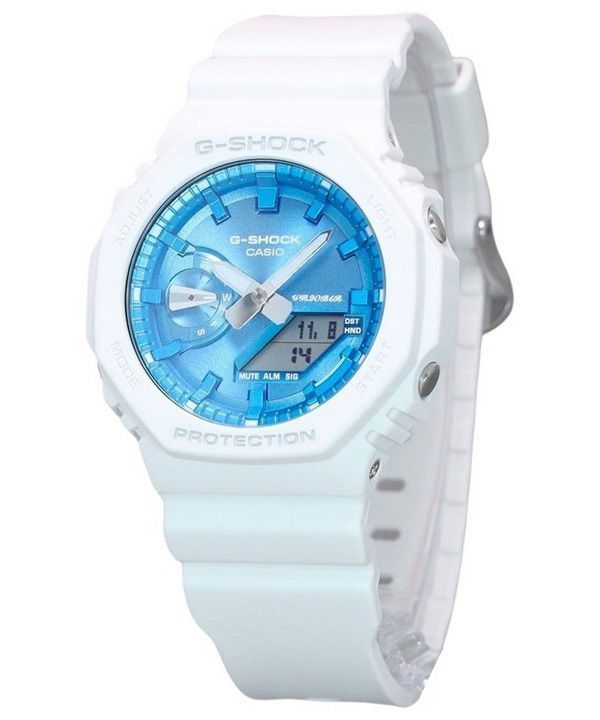 Reloj Casio G-Shock Seasonal Collection 2023 analógico digital con esfera azul de cuarzo GA-2100WS-7A 200M para hombre