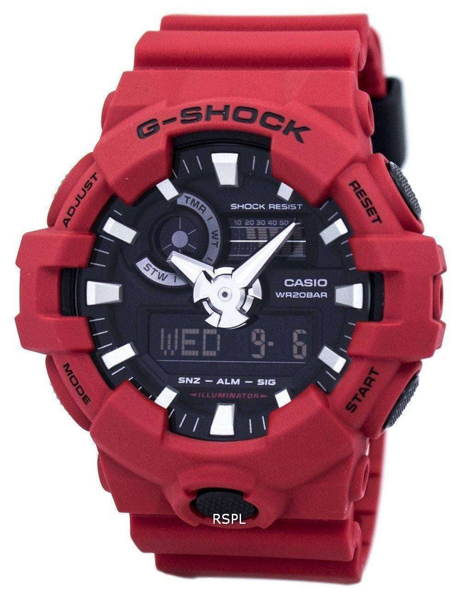 Reloj para hombre Casio G-Shock analógico digital 200M GA-700-4A GA700-4A