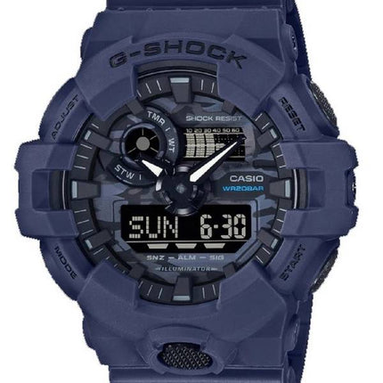 Casio G-Shock Analógico Digital Camuflaje Dial Cuarzo GA-700CA-2A GA700CA-2 200M Reloj para hombre