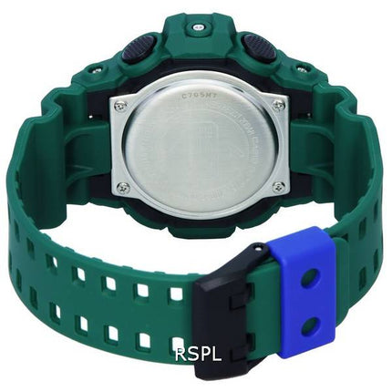 Casio G-Shock Popular Spirited Colors Verde Analógico Digital Cuarzo GA-700SC-3A GA700SC-3 200M Reloj para hombre