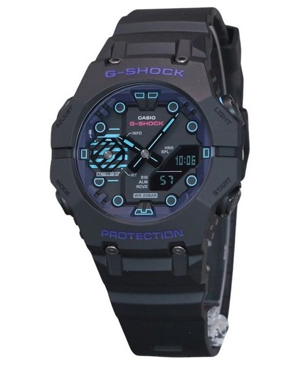 Reloj Casio G-Shock Cyberspace analógico digital Smartphone Link Bluetooth esfera negra cuarzo GA-B001CBR-1A 200M para hombre