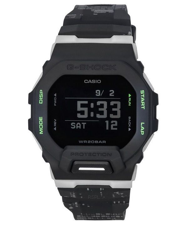 Reloj Casio G-Shock Move G-Squad con correa de resina digital de cuarzo GBD-200LM-1 GBD200LM-1 200M para hombre