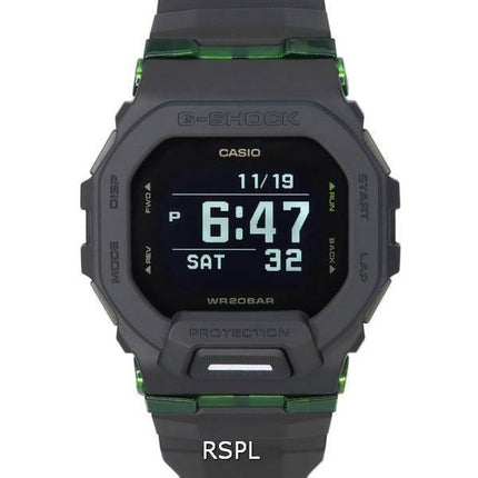 Casio G-Shock G-Squad Enlace móvil Cuarzo digital GBD-200UU-1 GBD200UU-1 200M Reloj para hombre