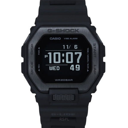 Reloj Casio G-Shock G-Lide Digital Smartphone Link con correa de resina de cuarzo GBX-100NS-1 200M para hombre