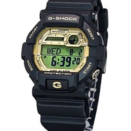 Reloj Casio G-Shock 10.Âº aniversario con correa de resina digital y esfera dorada de cuarzo GD-350GB-1 200M para hombre