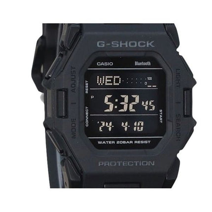 Reloj Casio G-Shock Digital Smartphone Link con correa de resina negra de cuarzo GD-B500-1 200M para hombre