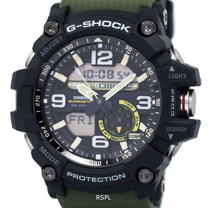 Reloj Casio G-Shock Mudmaster Analógico Digital Twin Sensor GG-1000-1A3 de los hombres