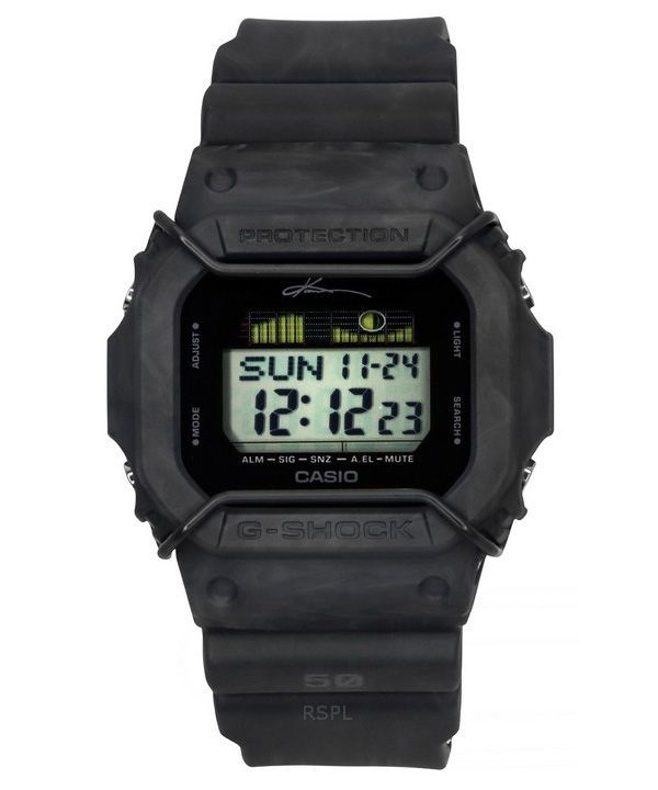 Reloj Casio G-Shock Digital International Pro Surfer Kanoa Igarashi&#39,s Third Signature Quartz GLX-5600KB-1 200M para hombre