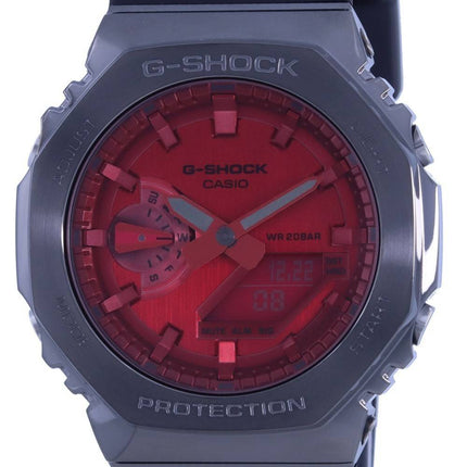 Casio G-Shock World Time Analógico Digital Metal Cubierto GM-2100B-4A GM2100B-4 200M Reloj para mujer