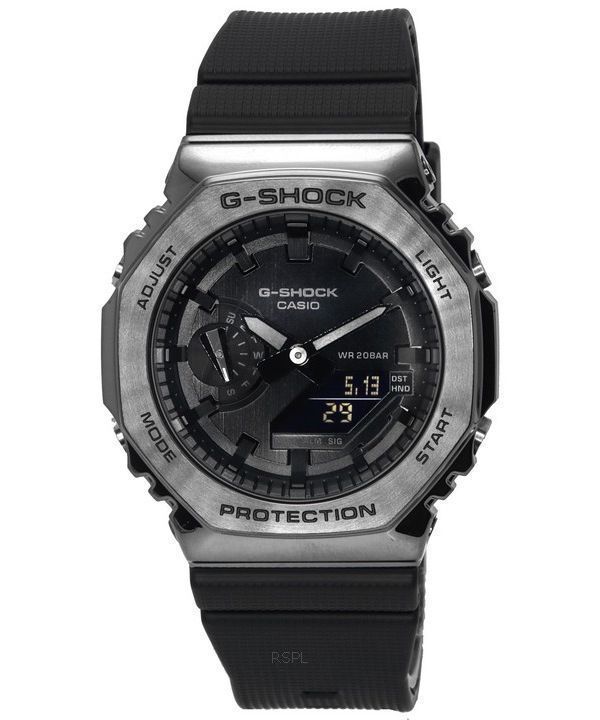 Casio G-Shock Metal Clad Analógico Digital Cuarzo GM-2100BB-1A GM2100BB-1 200M Reloj para hombre