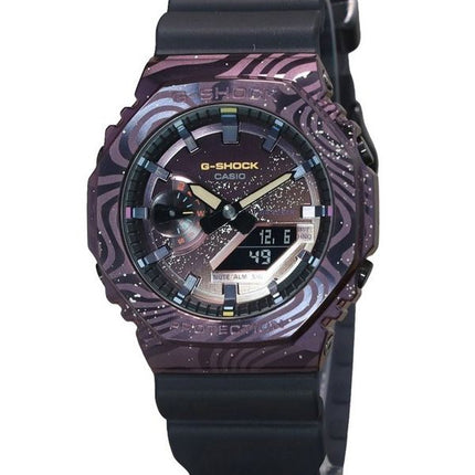 Reloj Casio G-Shock Milky Way Galaxy Edición limitada de cuarzo con esfera multicolor GM-2100MWG-1A 200M para hombre