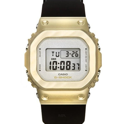 Reloj Casio G-Shock digital con correa de resina de cuarzo GM-S5600BC-1 200M para mujer