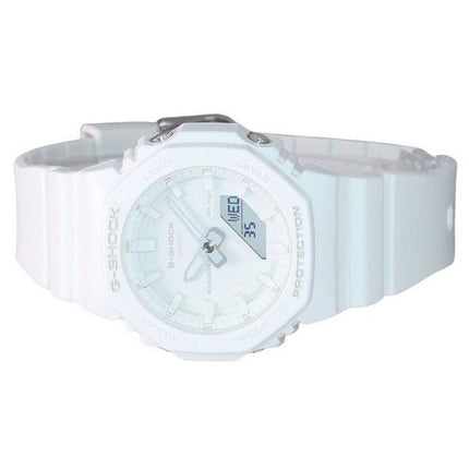 Reloj Casio G-Shock analógico digital con correa de resina y esfera blanca de cuarzo GMA-P2100-7A 200M para mujer