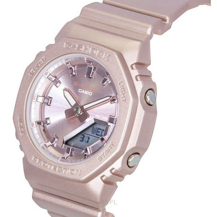 Reloj analógico digital Casio G-Shock de cuarzo con correa de resina de base biológica y esfera rosa GMA-P2100ST-4A 200 m para m