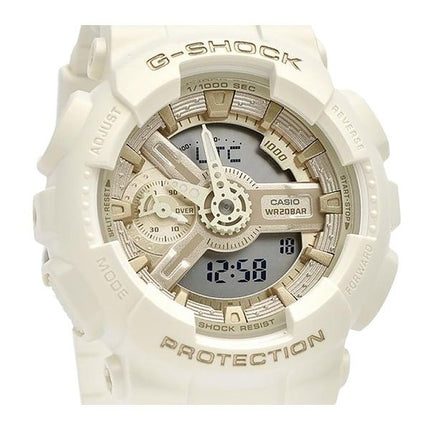 Reloj analógico digital Casio G-Shock de resina de base biológica con esfera de un solo tono y cuarzo GMA-S110ST-7A 200 m para m