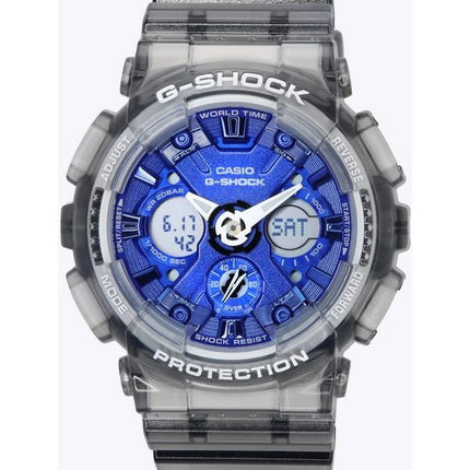 Casio G-Shock Translíºcido Gris Analógico Digital Cuarzo GMA-S120TB-8A 200M Reloj para mujer