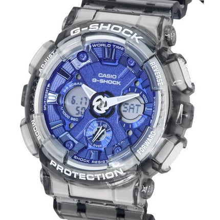 Casio G-Shock Translíºcido Gris Analógico Digital Cuarzo GMA-S120TB-8A 200M Reloj para mujer