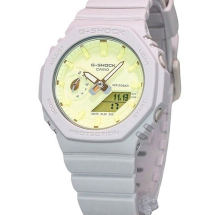 Reloj Casio G-Shock Nature&#39,s Color Series analÃ³gico digital con esfera amarilla de cuarzo GMA-S2100NC-4A 200M para mujer