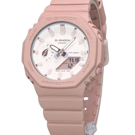 Reloj para mujer Casio G-Shock Nature&#39,s Color Series analÃ³gico digital con correa de resina de base biolÃ³gica esfera rosa cu