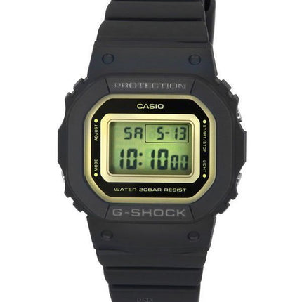 Casio G-Shock Correa de resina digital Cuarzo GMD-S5600-1 GMDS5600-1 200M Reloj para mujer