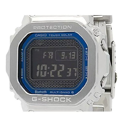 Reloj Casio G-Shock GMW-B5000D-2 para hombre, resistente, de acero inoxidable, con conexión para teléfono inteligente digital de