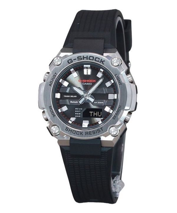 Reloj Casio G-Shock G-Steel analógico digital Smartphone Link Bluetooth esfera negra Solar GST-B600-1A 200M para hombre