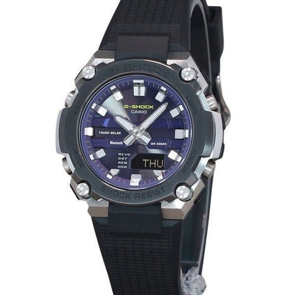 Reloj para hombre Casio G-Shock G-Steel analógico digital Smartphone Link Bluetooth esfera azul Solar GST-B600A-1A6 200M