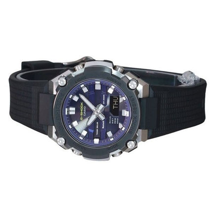 Reloj para hombre Casio G-Shock G-Steel analógico digital Smartphone Link Bluetooth esfera azul Solar GST-B600A-1A6 200M