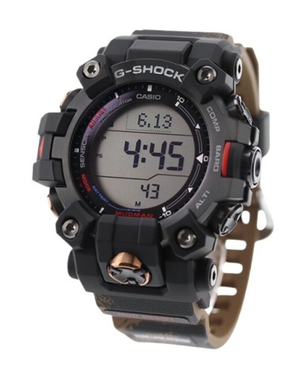 Reloj Casio G-Shock Master Of G-Land Mudman Team Land Cruiser Toyota Auto Body Solar GW-9500TLC-1 200M para hombre