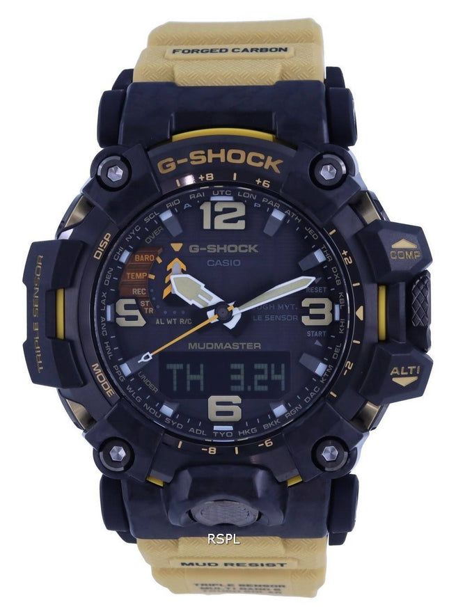 Casio G-Shock Mudmaster Analógico Digital Tough Solar GWG-2000-1A5 GWG2000-1A5 200M Reloj para hombre