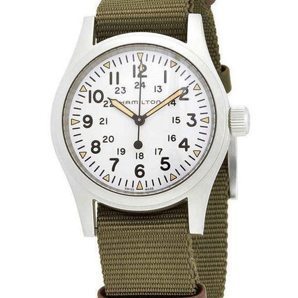 Hamilton Khaki Field White Dial Automatic H69439411 Reloj para hombre