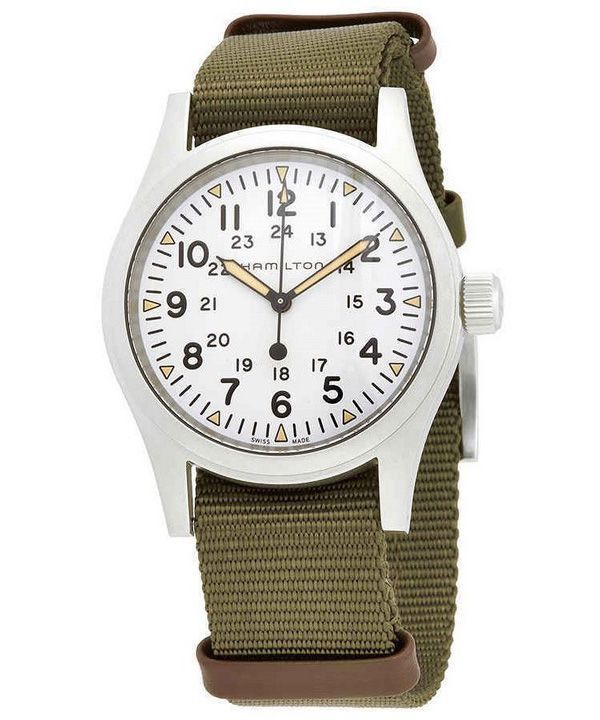 Hamilton Khaki Field White Dial Automatic H69439411 Reloj para hombre